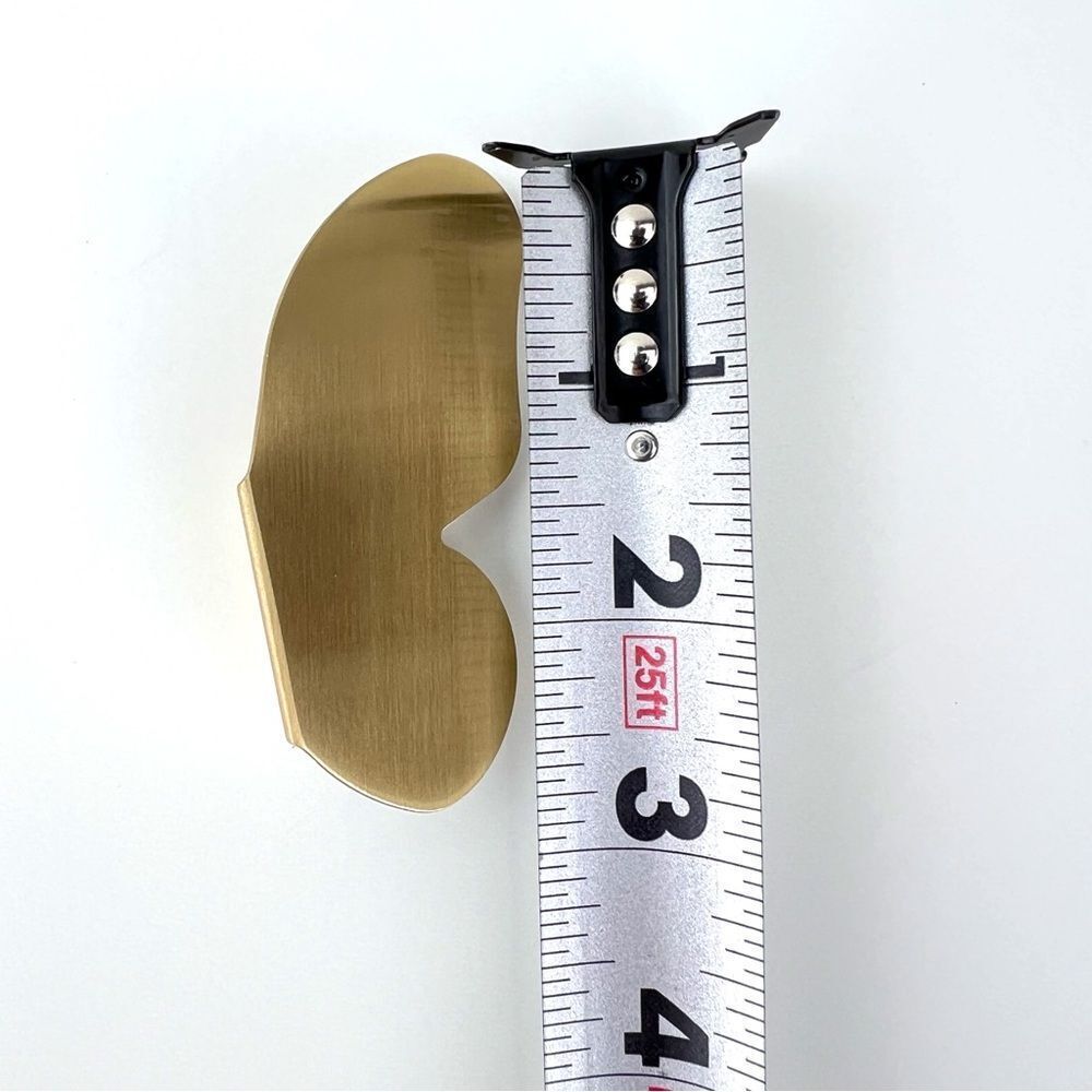Butterfly Brass Cabinet Knob Modern Dresser Drawer Pull - Picture 7 of 8